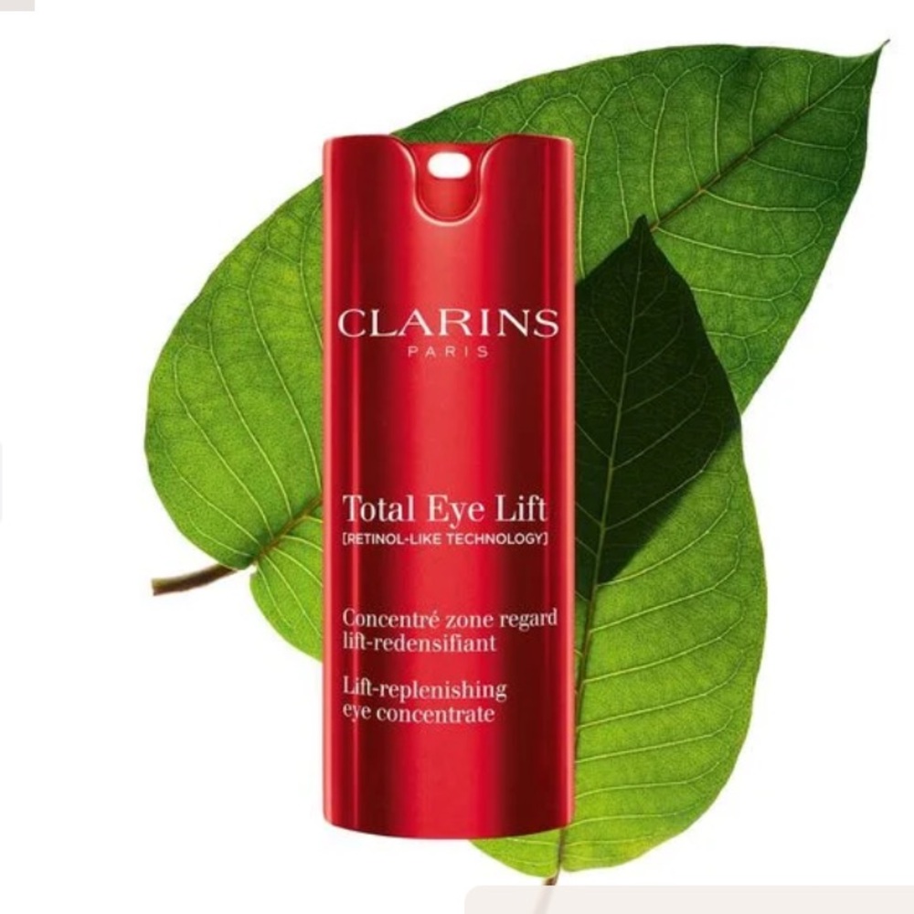 Clarins Total Eye Lift Eye Cream for Firming, Wrinkles, Dark Circles + Puffiness